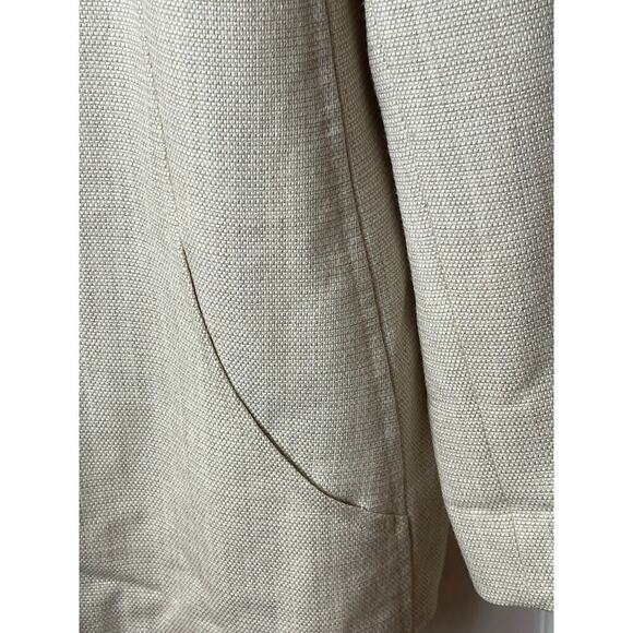 Dana Buchman Wool Blend Beige Jacket Blazer 18 - Picture 3 of 7